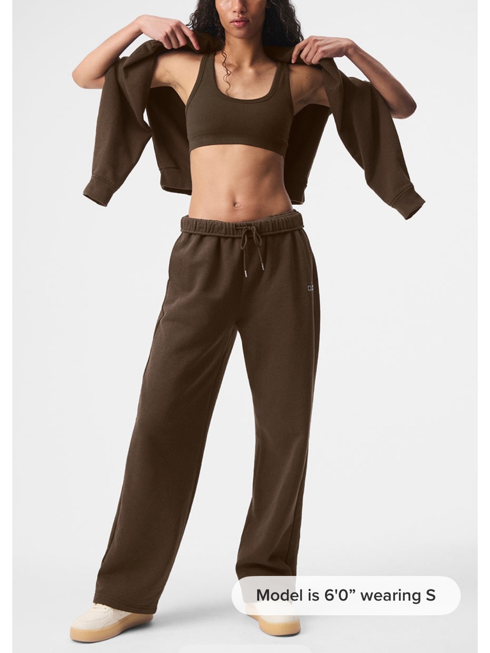 ALO Accolade Straight Leg Sweat Pant Sz XS - Picture 8 of 9
